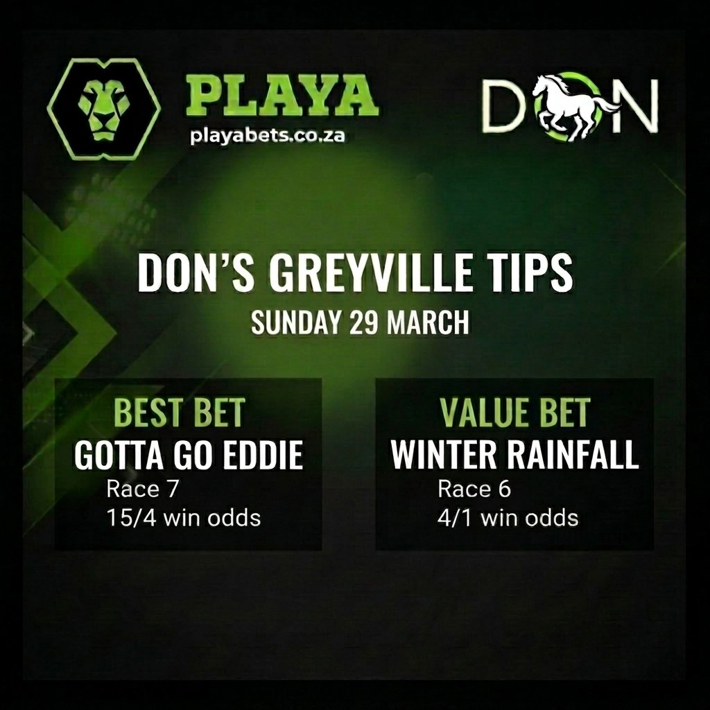 thedonbet's tweet photo. #sahorseracing #horseracingtips #horseracing #Greyville #playabets https://t.co/82Kf40h1Tg