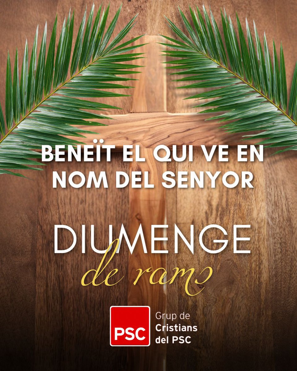 Cristians/es PSC tweet media