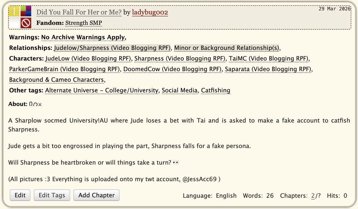 Jess | Back on the Sharplow grind tweet media