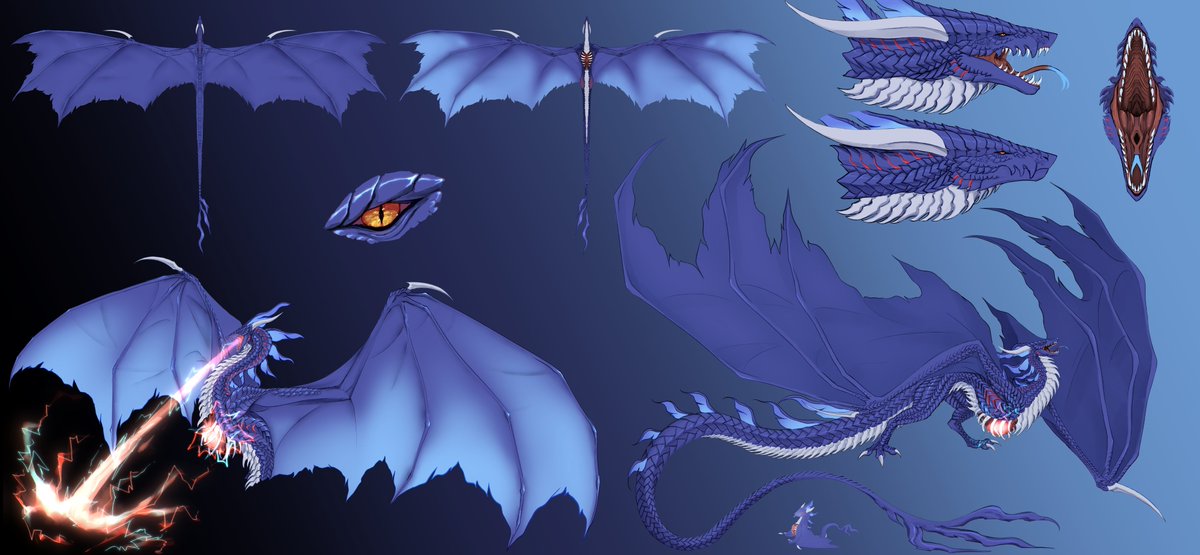 AioliaDragon's tweet photo. 感謝藝術家Gam Dojin
@therimonrawr 繪製的狄法柏烈特的新設定圖:3
New reference sheet for Difalblator 
ディファブレット 新しい参考画像 https://t.co/1W6oPkMSYv