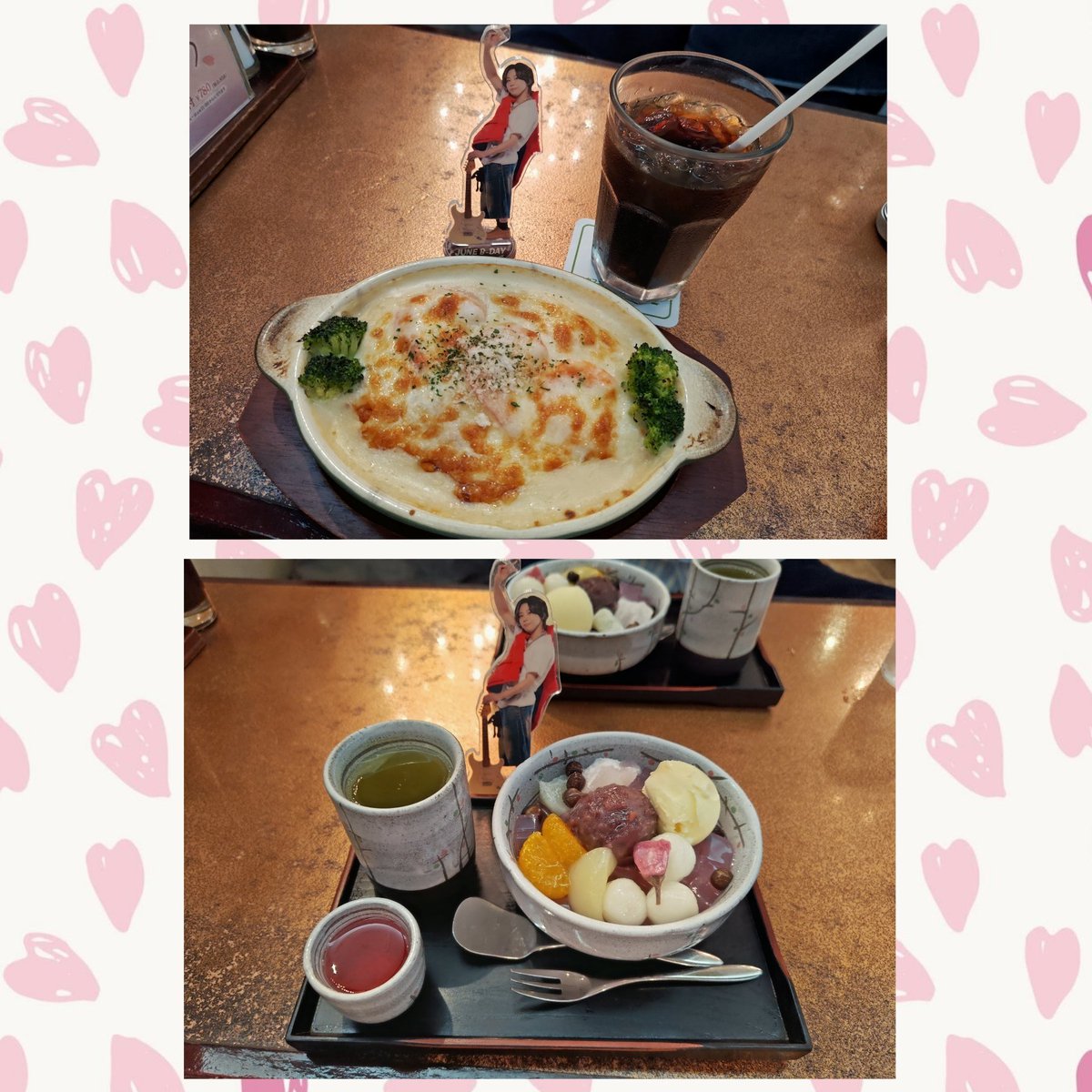 ganbaouenjun's tweet photo. 天気がよいので主人と近所でお花見🌸
帰り、喫茶店で食事しました🍴😋🍴 https://t.co/nFmu8LncWU