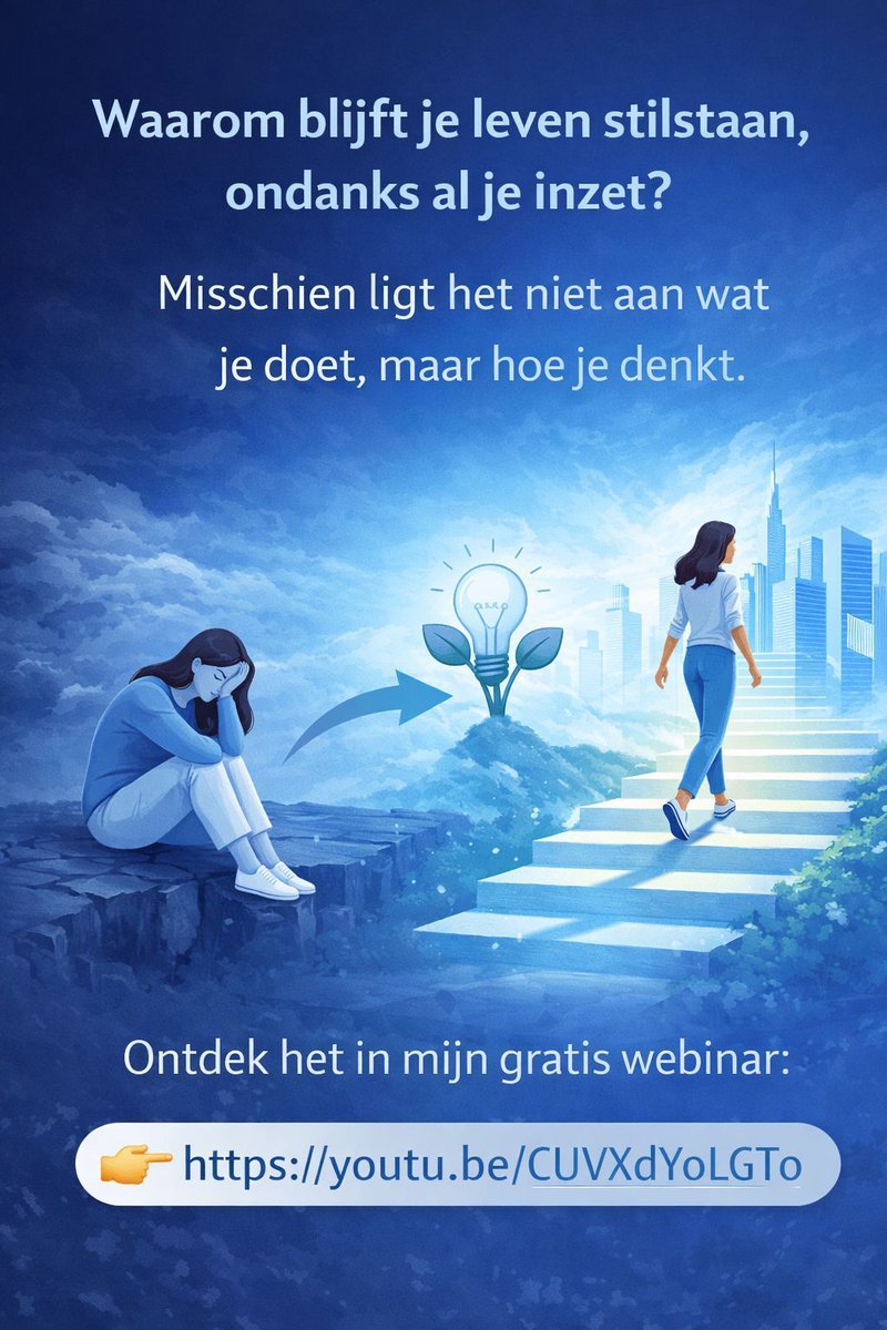 Waarom blijft je leven stilstaan, ondanks al je inzet? Misschien ligt het niet aan wat je doet, maar hoe je denkt. Ontdek het in mijn gratis webinar: lorettabormindsetcoaching.com