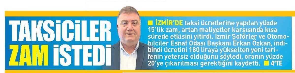 İZMİR ŞOFÖRLER VE OTOMOBİLCİLER ESNAF ODASI tweet media
