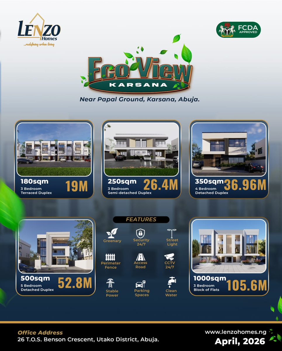 𝐏𝐑𝐄𝐒𝐀𝐋𝐄 𝐂𝐋𝐎𝐒𝐄𝐃. 𝐕𝐀𝐋𝐔𝐄 𝐔𝐍𝐋𝐎𝐂𝐊𝐄𝐃.

Ecoview Karsana has officially moved to a new price — and rightly so. The value has increased, and it will keep appreciating.

This is still your window to secure a strategic asset in a fast-rising location.
Don’t wait