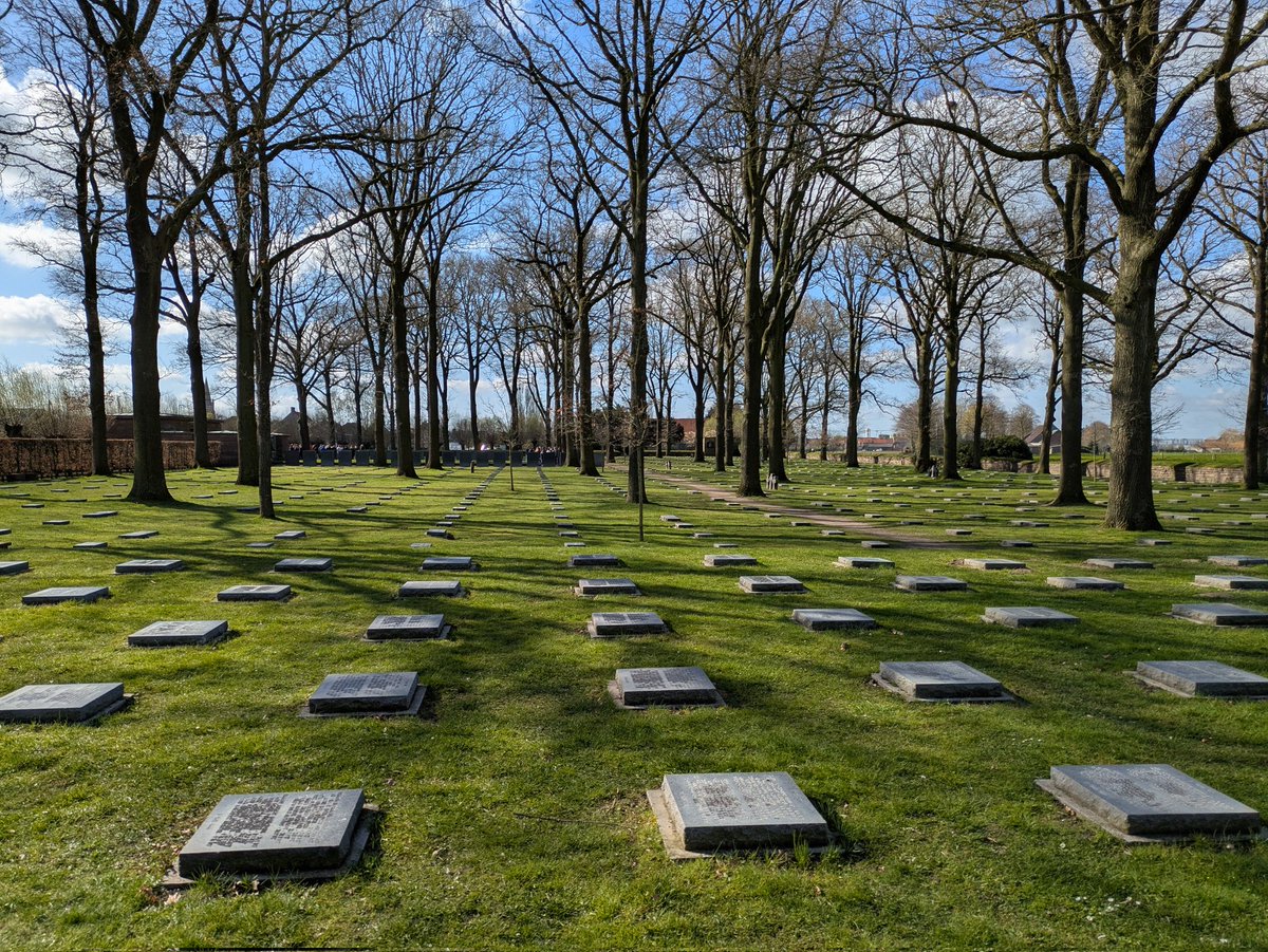 Our next visit is the German Langemark Cemetery