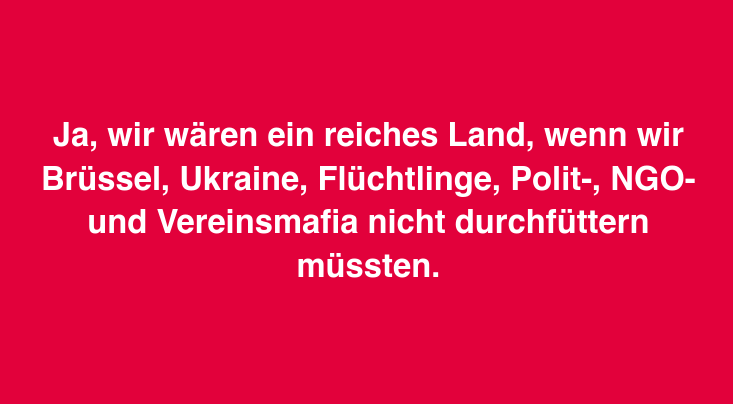 MarlaSvenjaL's tweet photo. Weil manche immer wieder nach Gegenfinanzierung zur Verhinderung der Verarmung der deutschen Bevölkerung fragen... https://t.co/A5WEr5gDfe