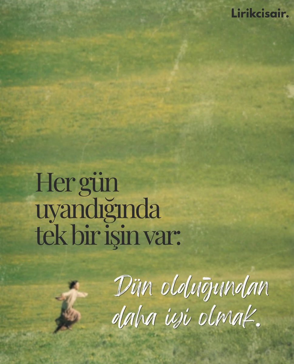 Ufak bir hatırlatma.