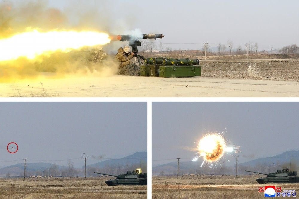 North Korea has unveiled a new main battle tank from its M2020 series ...