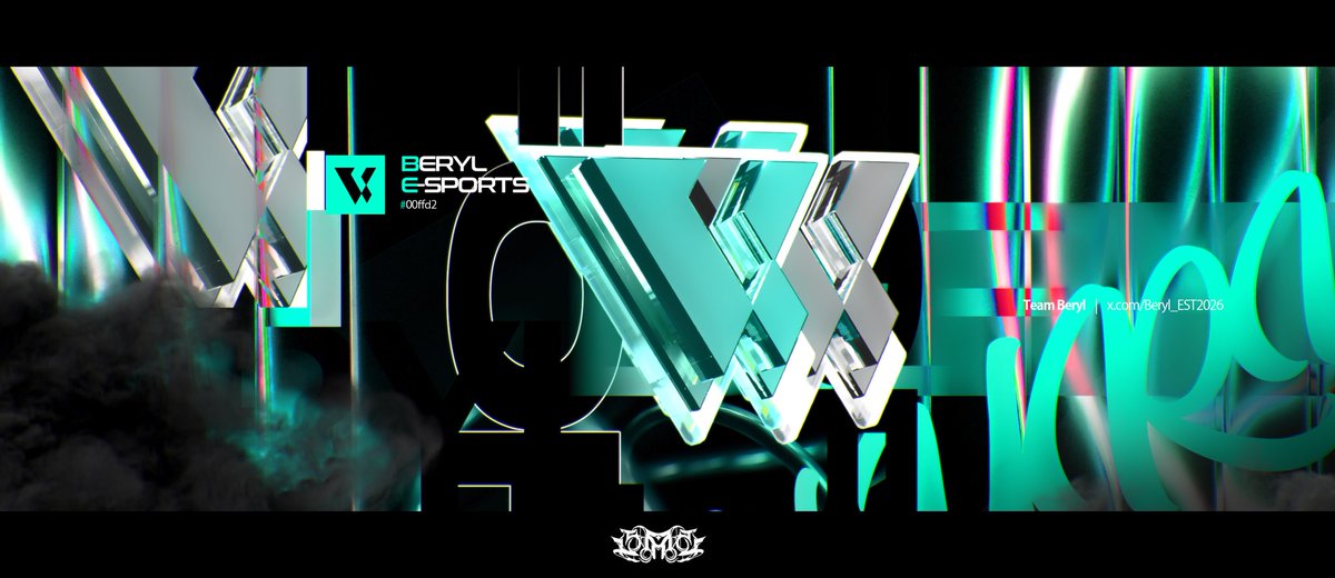 z4nxv's tweet photo. 【Works】

Beryl E-Sports 様のX プロフィール ヘッダーを作成しました。
今回はご依頼していただきありがとうございました。

:(@.Beryl_EST2026  ) https://t.co/545VBs3kXa