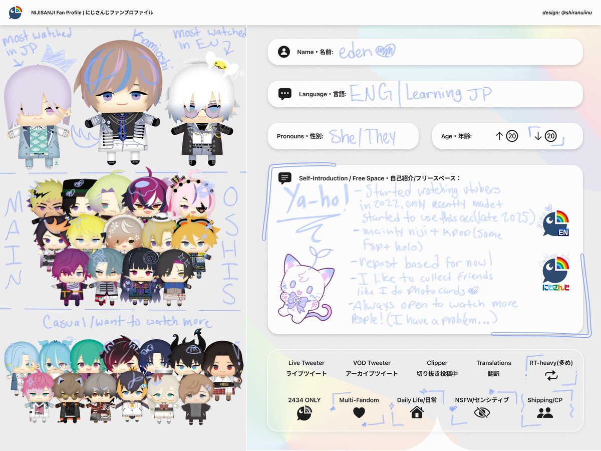 eden .ೃ࿔*:･💎🎫 (@starnyaneden) / Posts / X