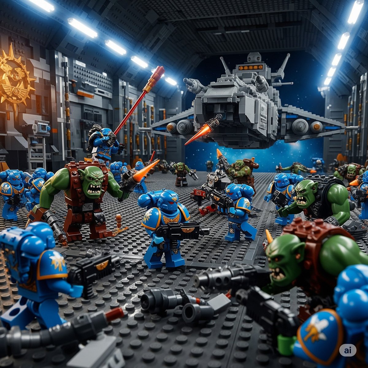Warhammer 40K Art tweet media