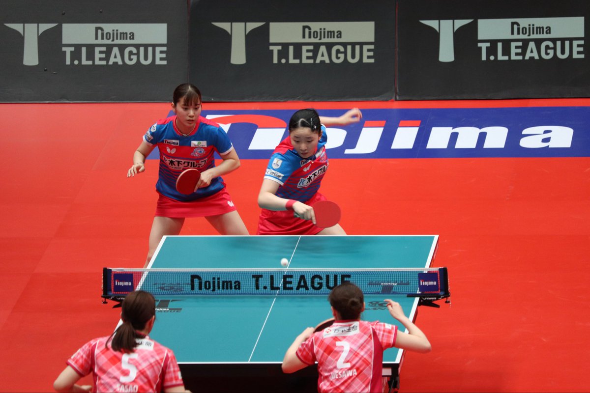 pingpong2KABU's tweet photo. Tリーグ🏓プレーオフファイナル✨
女子は木下アビエル神奈川が
Tリーグ史上最長4時間超の試合を制し、連覇🏆

感動しました…❗️😭😭😭
写真を見ると思い出して胸が熱くなってしまう🥹

25-26シーズンを戦った選手の皆さま、
関係者の皆さま、お疲れさまでした❗️ https://t.co/miukAPJeAM