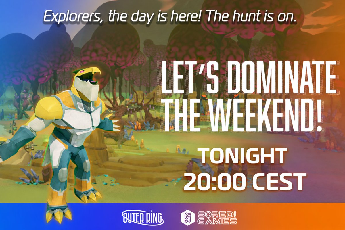 OuterRingMMO's tweet image. 🔥 Today is the day.

At 8 PM (CEST), the Hunt begins.
A new word will appear every 5 minutes… don’t lose the pace.

Stay sharp. Stay in the game.
Only those who keep up will reach the end.

#PlayToEarn #P2E #Airdrop
