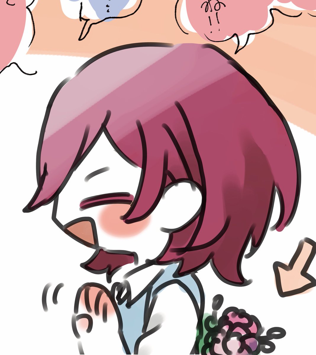 ぽちゃ。 tweet media