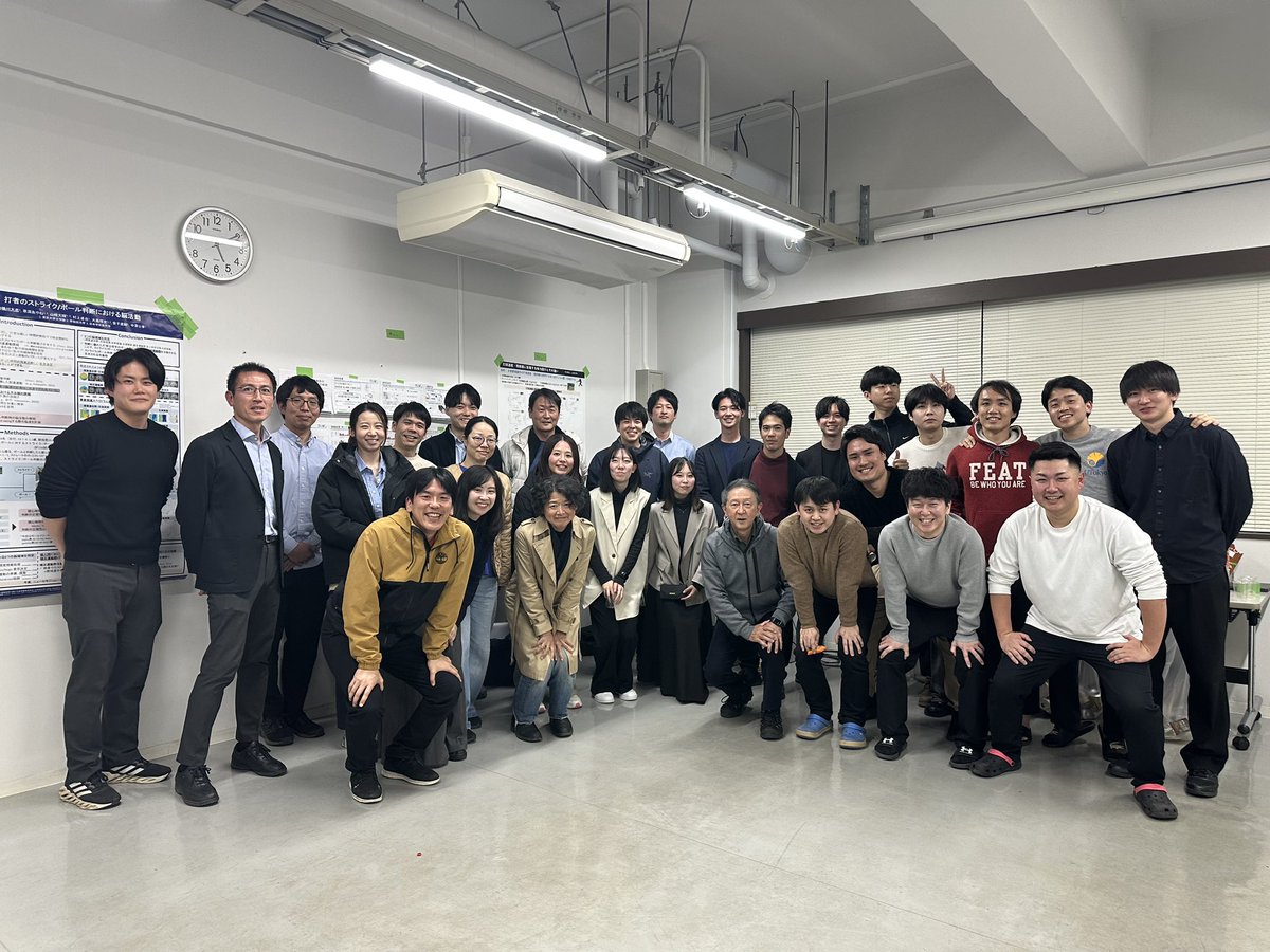 東大 中澤研究室 (Sports & Neurorehabilitation Laboratory) tweet media