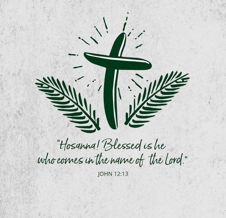 Happy Psalm Sunday. 
Hosanna!!!