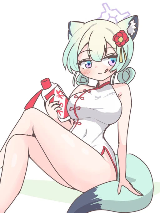旗袍シグレ #ブルアカ