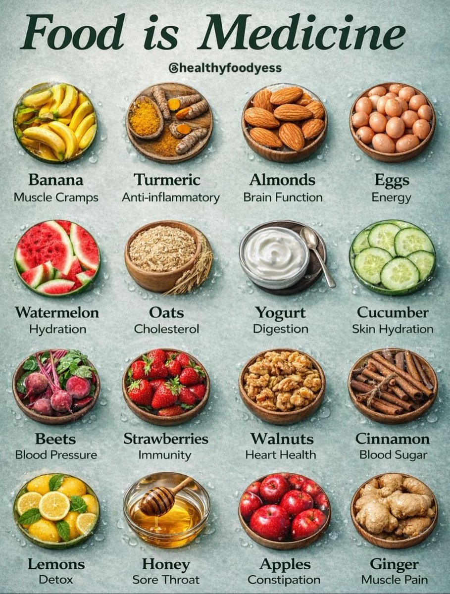 HealthNutri_HQ's tweet photo. Food is medicine https://t.co/zDYNTLhMA8
