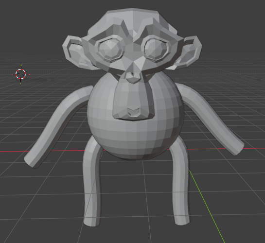 acid4096dx's tweet image. just installed #Blender. this is so #easy. This is my New creation. I call him #TheFatMonkey. Please Like and Share