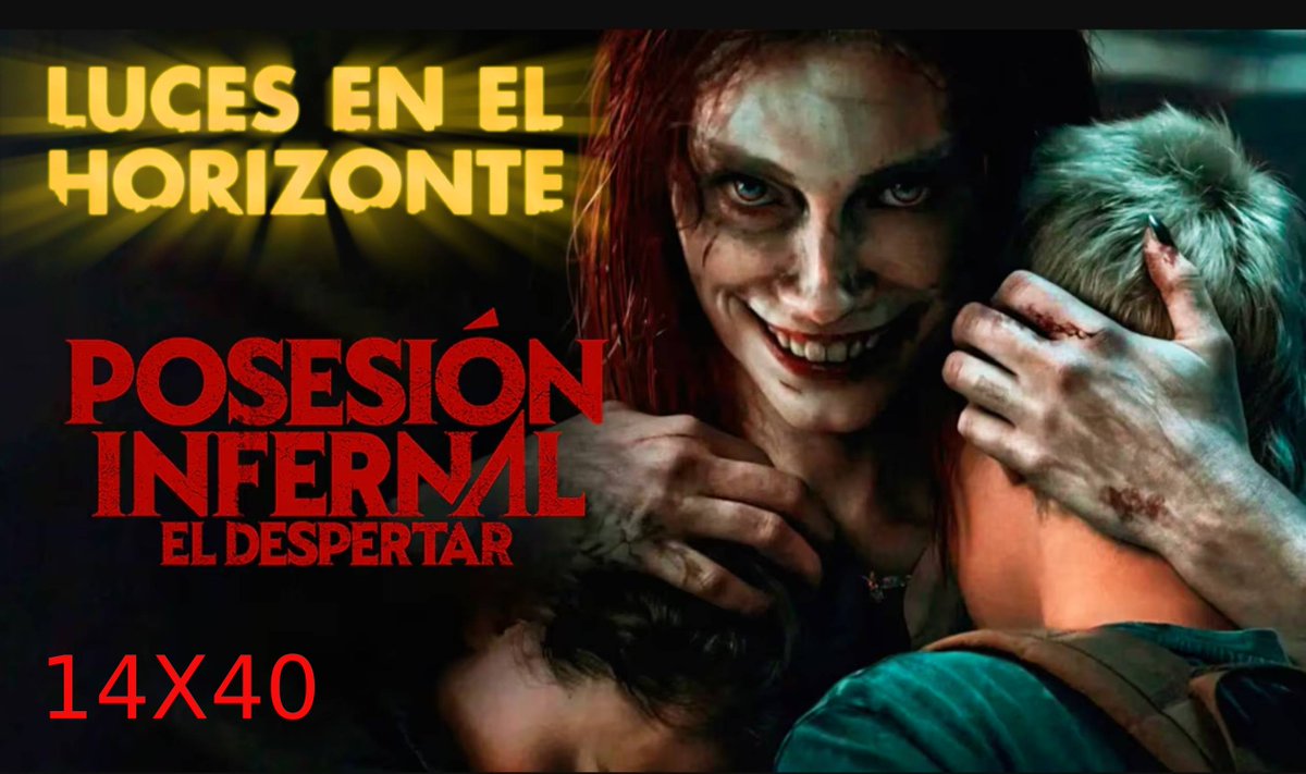 LucesHorizonte's tweet photo. https://t.co/YwobNCPenV
Analizamos Posesión infernal El Despertar, una nueva "aventura" del universo de Evil Dead. Salvaje, Visceral, cruda, tremenda... una joyita que nos ha hecho disfrutar mucho.
Ven con nosotros o nos tragaremos tu alma... tú verás. https://t.co/8BxrmWkgYp