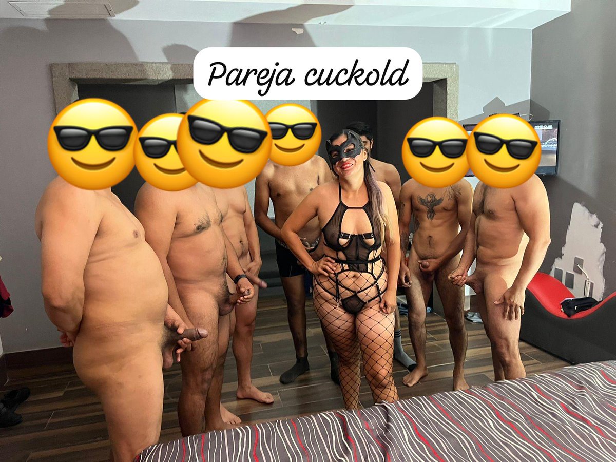 pareja cuckold tweet media