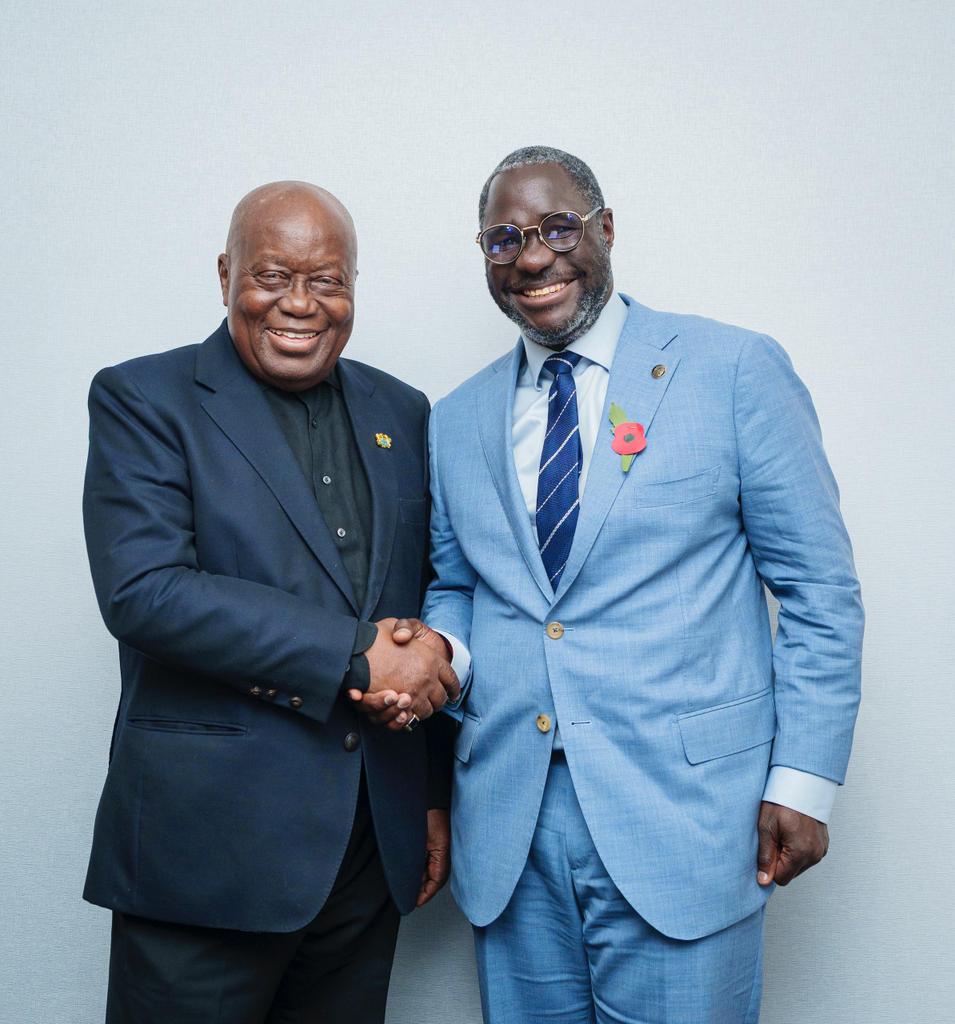 PalgraveDanquah's tweet image. Happy Birthday Uncle. 
@NAkufoAddo 🎈🎉💝 
82 years and deeply blessed. 
#onGod