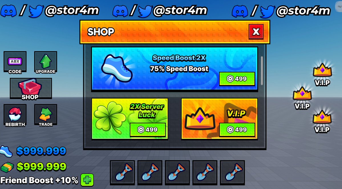 Simple Stud Shop UI #Roblox #RobloxDev #RobloxDevs #RobloxUI