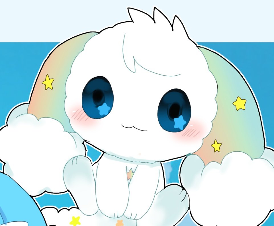 nemomo_mofu's tweet image. 虹と星の子‼️
#TDM　#チビケモ