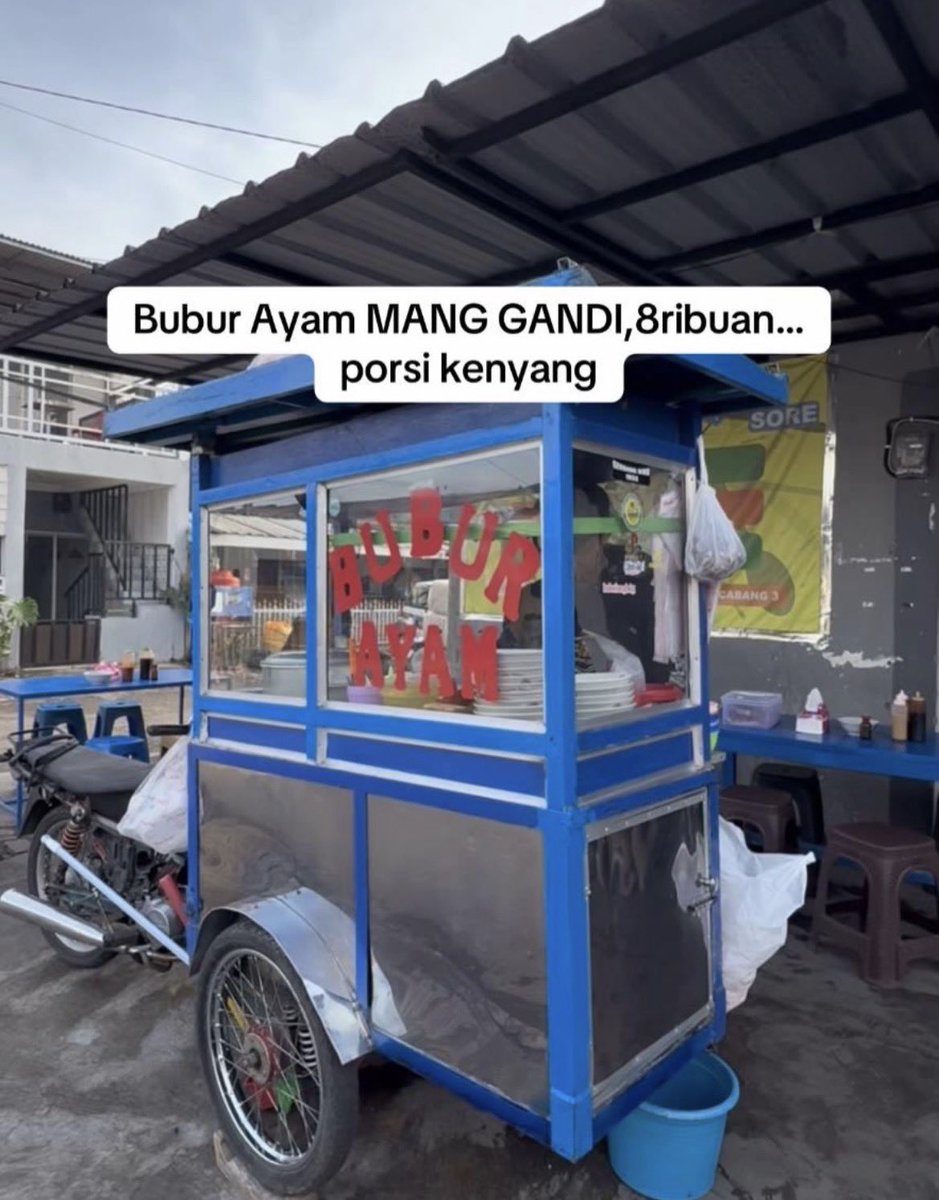 Mang gandi, 8 ribu waregggggg se-Riung Bandung 🥣🥣🥣
