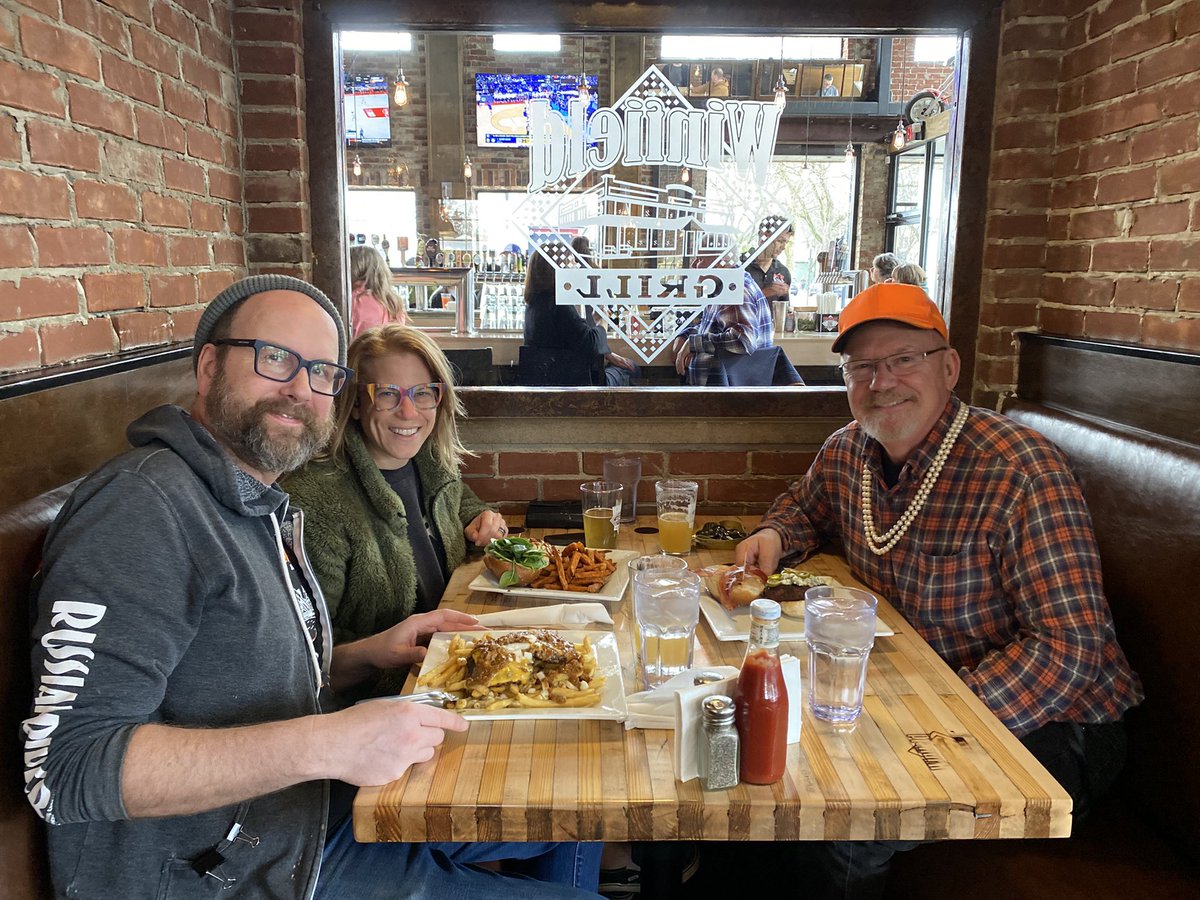 pondaroski's tweet image. 20260321 29°F Grateful To Be Surviving With Friends During These Un-Normal Times,, Rochester, NY. Z.
#pondaroski
#joeziolkowski
#unnormal
#jflack13
#bambiflax
#friendship
#trajectoryportfolio
#thehungerfirdbuilding
#simplepleasures
#mindful
#time
#artishard
#spring
#march