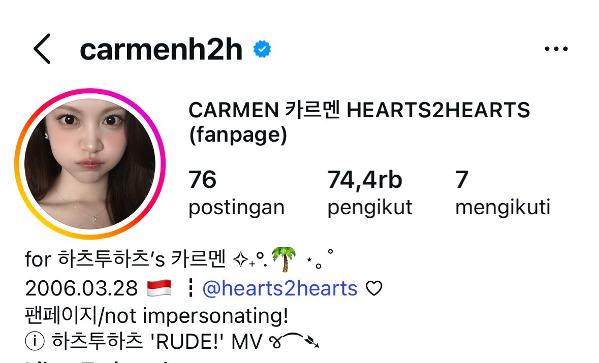 CARMEN | 카르멘 HEARTS2HEARTS♡ tweet media