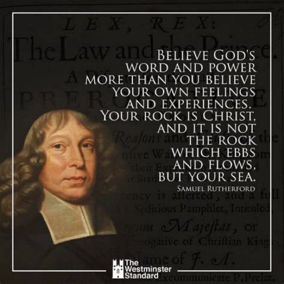 #OTD March 29, 1661: Samuel Rutherford, Presbyterian preacher and ...