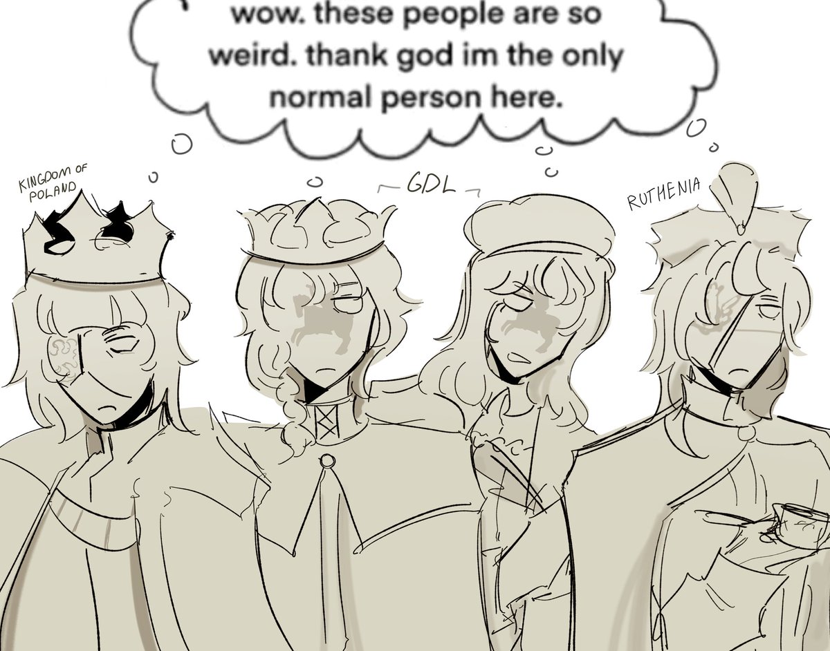 Spayeren_'s tweet photo. #CountryHumans
#CountryHumansPoland #CountryHumansLithuania #CountryHumansBelarus #CountryHumansUkraine https://t.co/InwJRv0UON