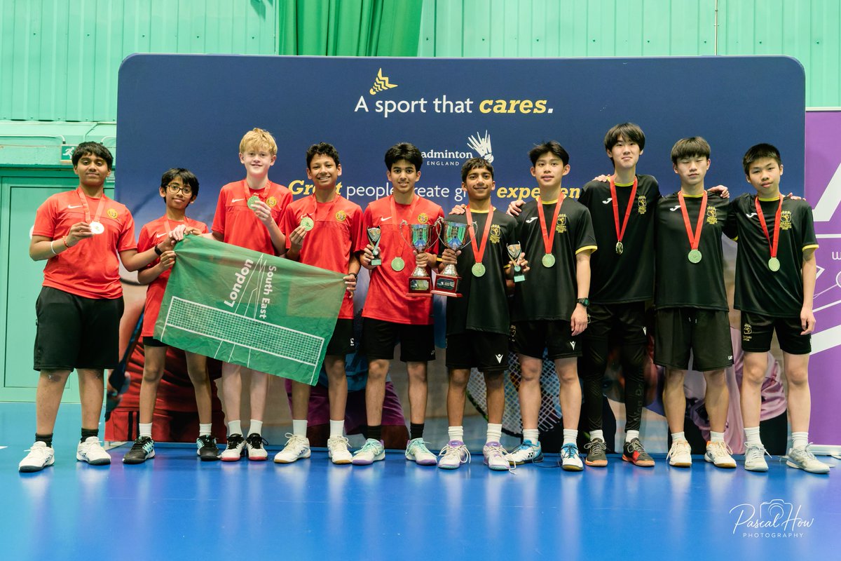 BadmintonEnglnd's tweet image. Your 2026/27 National Schools CHAMPIONS! 🤩

Congratulations to King Edward VI Grammar School &amp;amp; Wilson's School for winning the boys KS3 &amp;amp; KS4 National School Championships! A day of incredible badminton from all involved, CONGRATULATIONS! 🏆

#BE