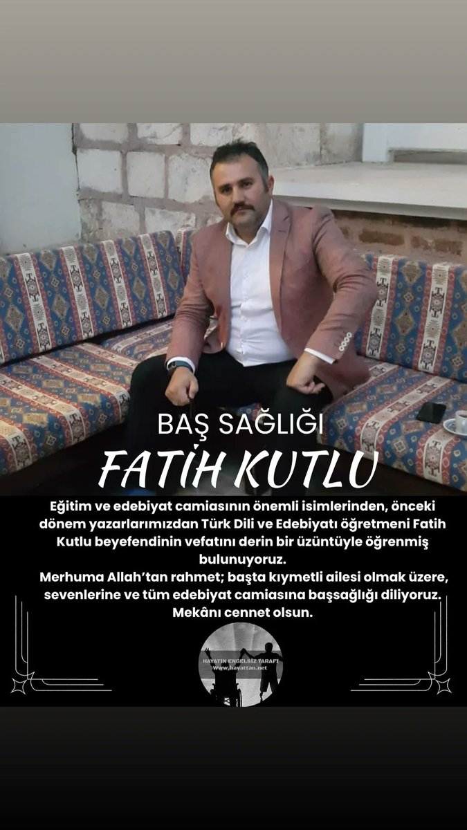 Başımız sağ olsun...