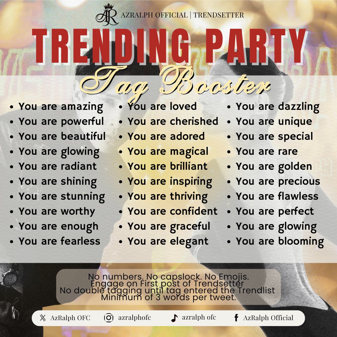 AZRALPH TRENDSETTER tweet media