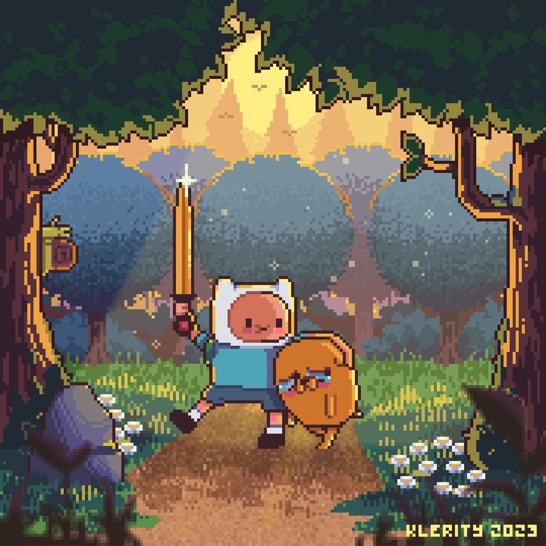 Pixel art | Adventure Time

Artist: Klerity Studio