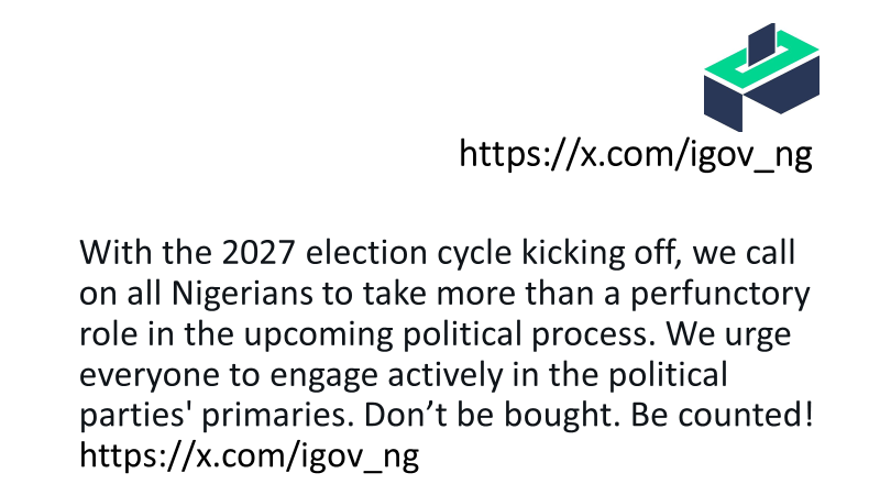 iGov NG tweet media