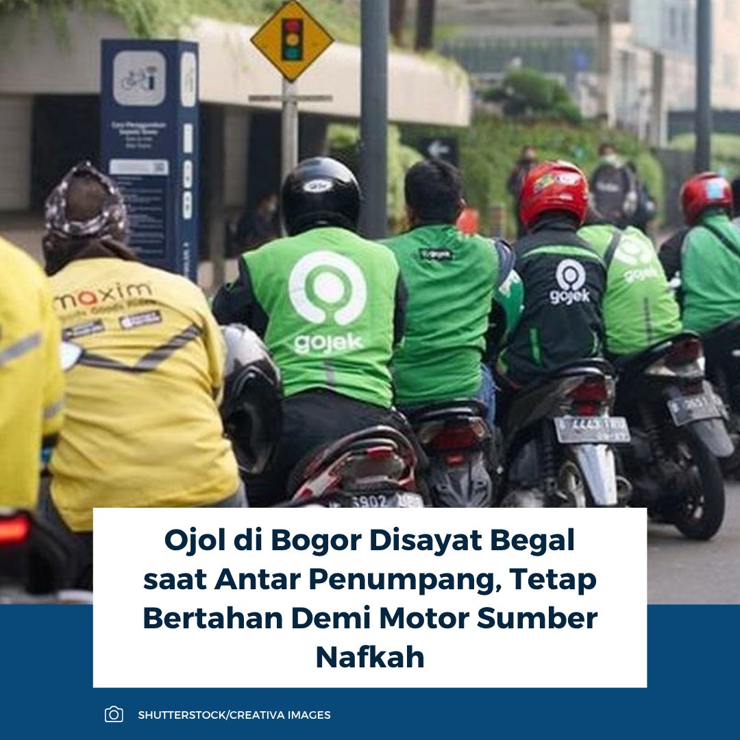 kompascom's tweet image. Pengemudi ojol di Bogor menjadi korban begal saat menjalankan pesanan dini hari. Korban melawan hingga mengalami luka sayatan di tangan dan leher. Warga yang datang membantu menangkap pelaku, kini ditangani polisi.

Baca selengkapnya: bandung.kompas.com/read/2026/03/2…

~RK #ojol #bogor