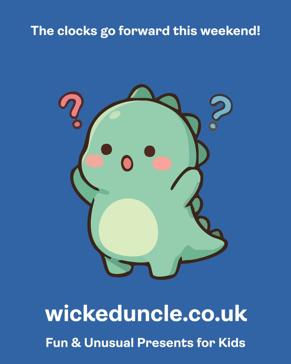 WickedUncle's tweet image. Is it 11:00? Is it 12:00? Honestly, no idea. But at least the car clock finally stopped lying to you today. Small wins. #BritishSummerTime #WickedUncle #FunAndUnusual