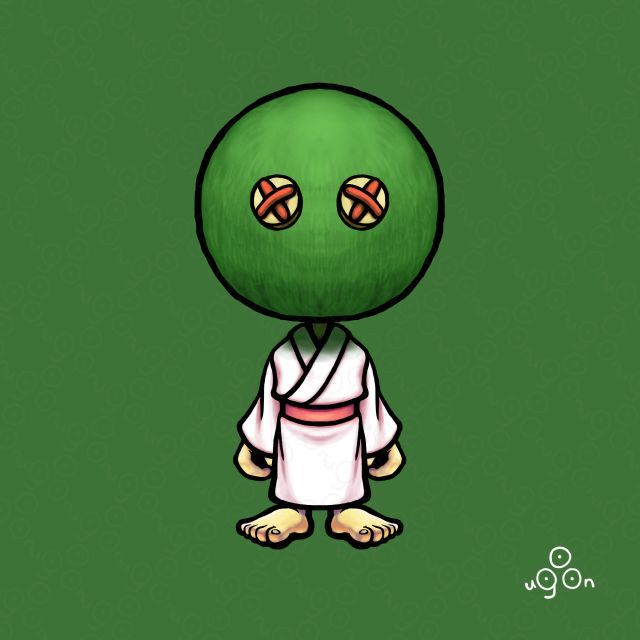 まりも？？
#マリモの日 #わらわとわら #イラスト