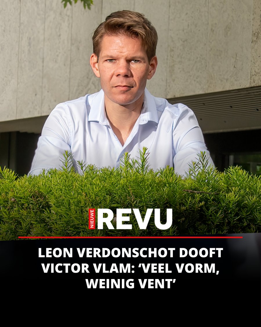 Vlam gedoofd door <a href="/LeonVerdonschot/">Leon Verdonschot</a>: 'Zijn honger naar aandacht illustreert dat stilte zijn grootste vijand is. Hij is niet rechts, hij is niet eens controversieel. Victor Vlam is gewoon bang om onzichtbaar te zijn'. trib.al/RsYt1YE