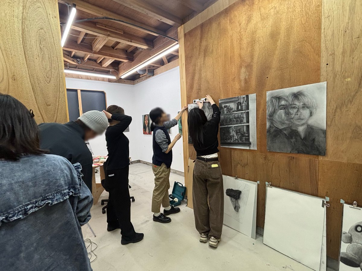 本日無事搬入終了しました。
みんなでわいわい展示出来て楽しかったー😊

皆様ありがとうございました！