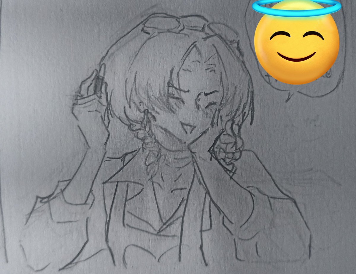 I finally had some time to draw McMystery! 
#wip #mysterysaja #romancesaja #romystery