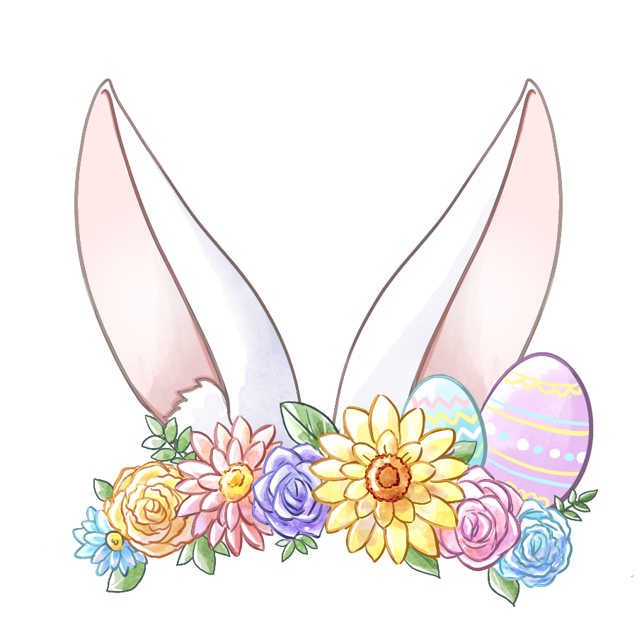 イースターバニー素材🐰
うさ耳を花冠とイースターエッグで飾りました✨

🩵いいね&amp;RPで使用🆗
💛自作発言・素材の２次配布禁止
使用についてご質問などありしたらリプもしくはDMからお気軽にご連絡ください

#おはようVTuber素材 #VTuber素材