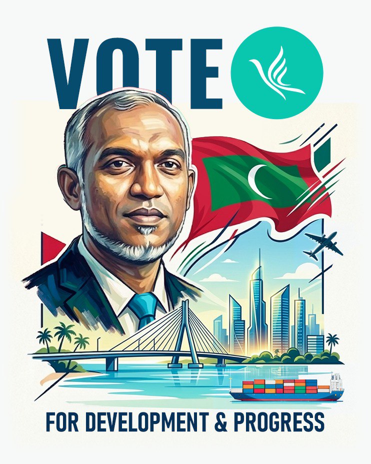 Vote PNC to ensure every national development project is faithfully delivered to every island, from north to south. 
#VotePNC #LCE2026 #WDC2026
<a href="/MMuizzu/">Dr Mohamed Muizzu</a>