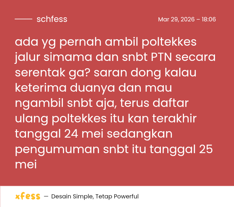 Schoolfess tweet media