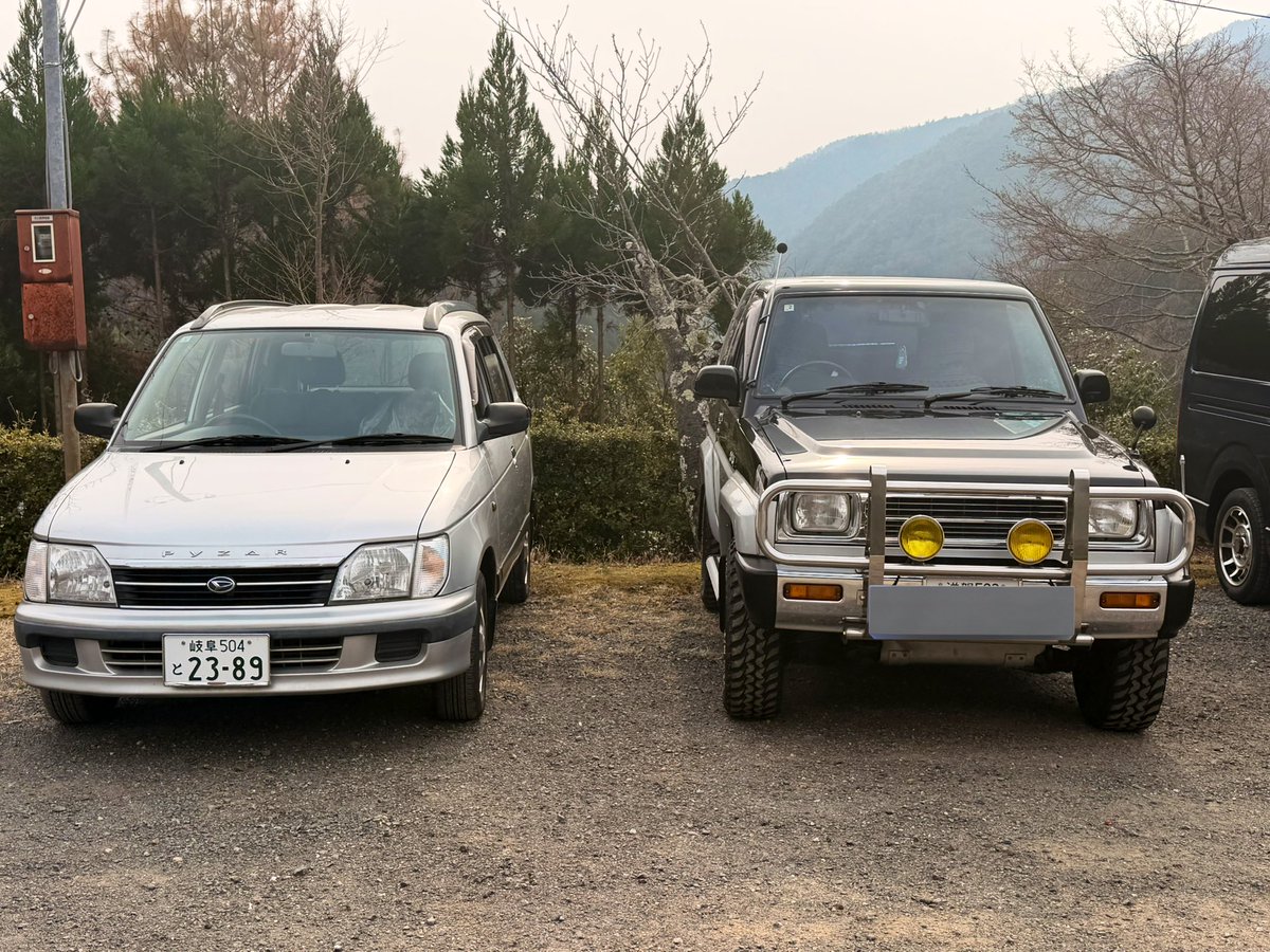 MSince2004's tweet photo. 今日は嵐山で行われた不人気車種ミーティングに行ってきました。
想像の何十倍も皆様に声を掛けて頂き、パイザーを買って本当に良かったと思えた1日でした！ https://t.co/e7DRl3ZRdl