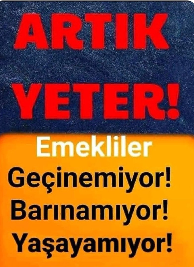 İnsanca yaşamak istiyoruz!

20.000 TL ile nasıl geçinelim?

#Emekli    GEÇİNEMİYOR ❗
                  BARINAMIYOR
                  YAŞAYAMIYOR