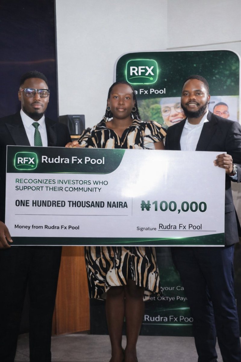 Rudrafxpool's tweet photo. This is what consistency looks like.
Another verified payout
₦100,000 delivered.
No hype. No stories. Just results.
Smart investors are positioning early…
The question is — are you one of them? https://t.co/YBC3nvRf5j